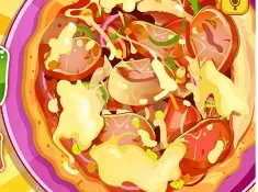 Cooking Games, Cooking Bacon Pizza, Games-kids.com