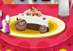 Cooking Games, Cooking Chocolate Hazelnut Pie, Games-kids.com