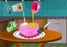 Cooking Games, Cooking Magic Birthday Cake, Games-kids.com