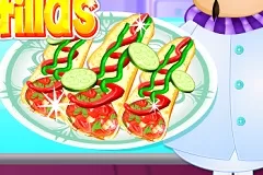 Cooking Games, Cooking Mexican Chicken Tortilla, Games-kids.com