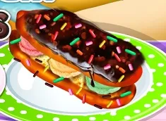 Cooking Games, Cooking Spumoni Ice Cream Eclairs, Games-kids.com