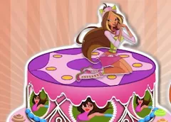 Winx Games, Cooking Winx Club Birthday Cake, Games-kids.com