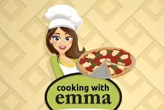 Cooking Games, Cooking with Emma Pizza Margherita, Games-kids.com