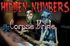 Corpse Bride Games, Corpse Bride Hidden Numbers, Games-kids.com