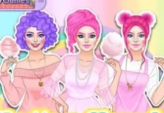 Girl Games, Cotton Candy, Games-kids.com