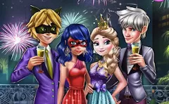 Frozen  Games, Couples New Year Party, Games-kids.com