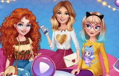 Princess Games, Cozy Girl Night In, Games-kids.com