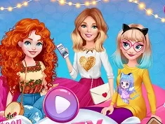 Princess Games, Cozy Girls Night In, Games-kids.com