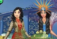 Princess Games, Crazy Rich Asian Princesses, Games-kids.com