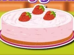 Cooking Games, Creamy Strawberry Mint Pie, Games-kids.com