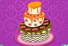 Decoration Games, Creamy Wedding Cake, Games-kids.com