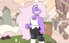 Steven Universe Games, Crystal Gem Amethyst, Games-kids.com