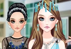 Hairstyle games, Crystal Hair Accessories, Games-kids.com