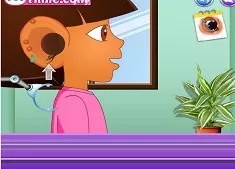 Dora Games, Cure Dora Ear, Games-kids.com