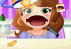 Sofia the First Games, Cure Sofia Mouth, Games-kids.com