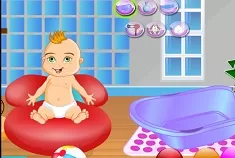 Baby Games, Cute Baby Bath, Games-kids.com