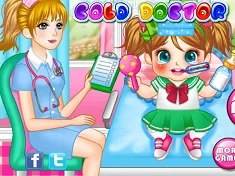 Baby Games, Cute Baby Cold Doctor, Games-kids.com