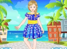 Girl Games, Cute Baby on Summer Holiday, Games-kids.com