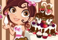 Cooking Games, Cute Baker Wedding Cake, Games-kids.com