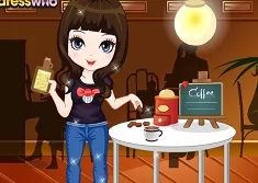 Girl Games, Cute Barista, Games-kids.com