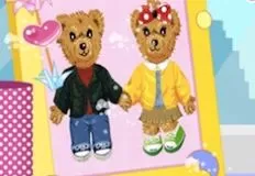 Girl Games, Cute Bears Love Story, Games-kids.com