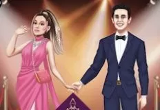 Celebrities Games, Cute Couple Ariana Grande and Dalton Gomez, Games-kids.com