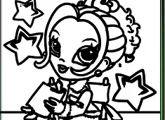 Coloring Games, Cute Doll Coloring, Games-kids.com