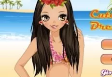 Girl Games, Cute Hawaiian, Games-kids.com