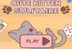 Solitaire Games, Cute Kitten Solitaire, Games-kids.com