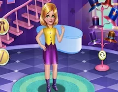 Girl Games, Cute Little Magician, Games-kids.com