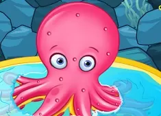 Animal Games, Cute Octopus Care, Games-kids.com
