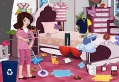 Girl Games, Cute Princess Bedroom Cleaning, Games-kids.com