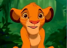 Puzzle Games, Cute Simba Puzzle, Games-kids.com