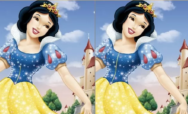 Snow White Games, Cute Snow White Differences, Games-kids.com