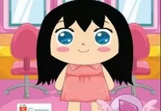 Girl Games, Cute Style Salon, Games-kids.com