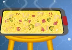 Cooking Games, Dads Breakfast Pizza, Games-kids.com