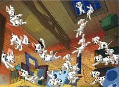 101 Dalmatians Games, Dalmatian Puppies Puzzle, Games-kids.com