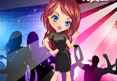 Girl Games, Dance Night Dress Up, Games-kids.com