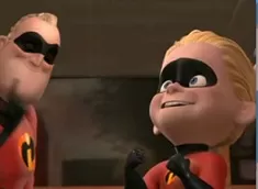 The Incredibles Games, Dash and Mr Incredible Puzzle, Games-kids.com