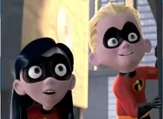 The Incredibles Games, Dash and Violet Puzzle, Games-kids.com