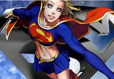 DC Superhero Girls Games, DC Comics Supergirl Memory Match, Games-kids.com