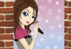 Girl Games, Decorate My Popstar Poster, Games-kids.com