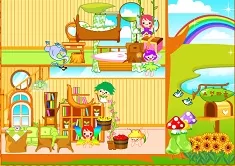 Fairy Games, Decorate the Fairies House, Games-kids.com