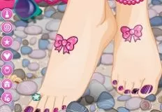 Girl Games, Decorate Your Feet, Games-kids.com