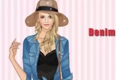 Girl Games, Denim Blouses, Games-kids.com