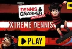 Dennis and Gnasher Unleashed Games, Dennis Xtreme, Games-kids.com