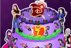 Descendants Games, Descendants Birthday Cake, Games-kids.com