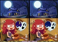 Halloween Games, Devilish Trick Differences, Games-kids.com