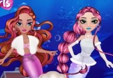 Mermaid Games, Diamond Mermaids, Games-kids.com