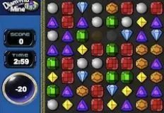 Bejeweled Games, Diamond Mine, Games-kids.com